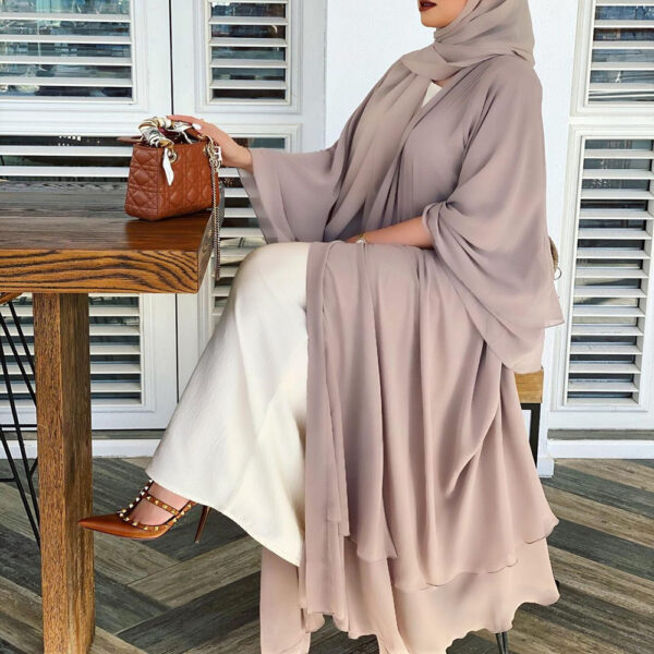 Modern Öppen Abaya