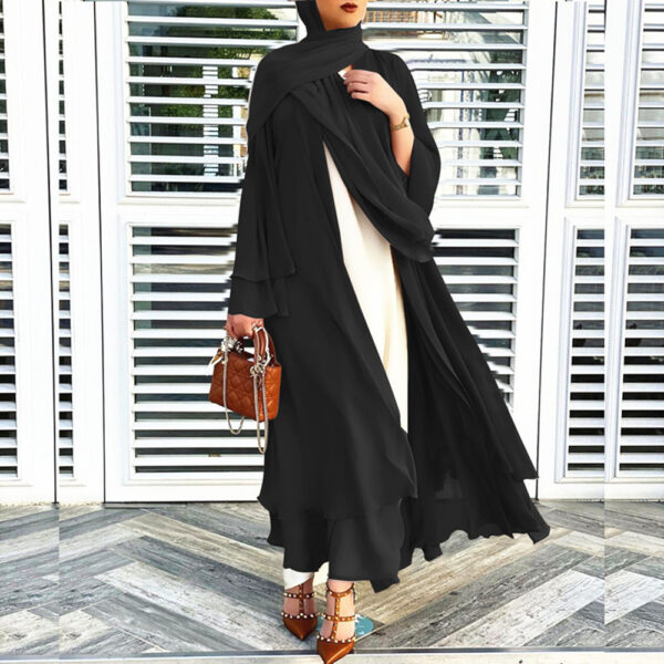 Modern Öppen Abaya - Image 6