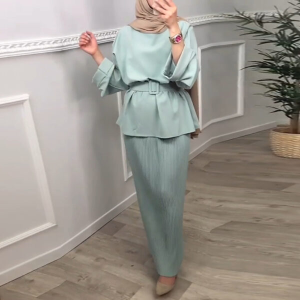 Abaya - Dubai Turkey Hijab Dress - Image 5