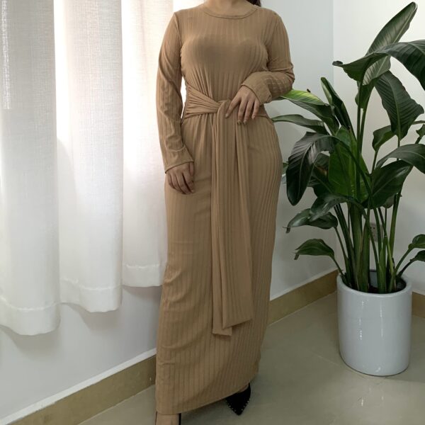 Robe  Knitted  Dress - Image 3