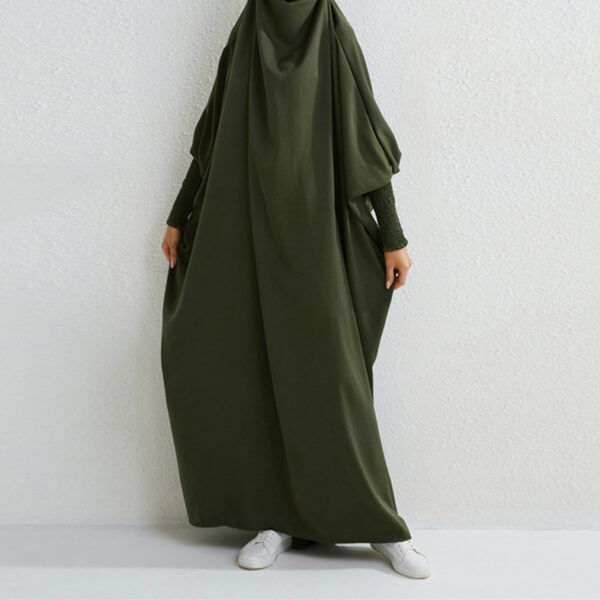 Flerfärgad islamisk abaya - Image 7